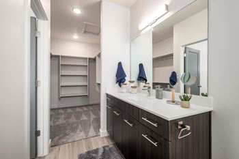 Large walk-in closets